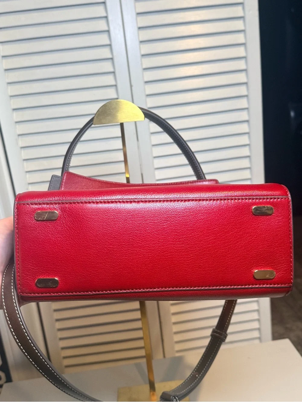 Tory Burch Small Lee RADZIWILL Double Bag in Ruby